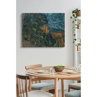 Château Noir - Paul Cézanne | Reproduction Tableau Décoration murale affiche copie