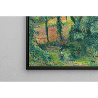 Chemin Creux dans une Pente Boisée - Paul Gauguin | Reproduction Tableau Décoration murale affiche copie