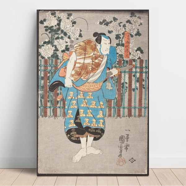 Reprodukcja obrazu Chiemon, ale w rzeczywistości Onmaya no Kisanda - Utagawa Kuniyoshi