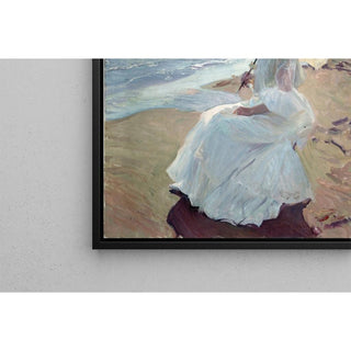 Clotilde à la plage - Joaquín Sorolla | Reproduction Tableau Décoration murale affiche copie