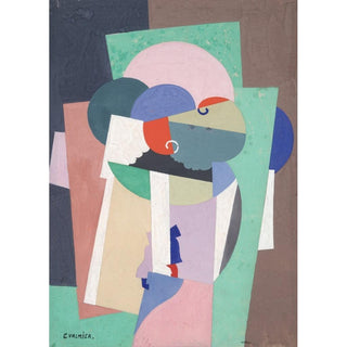 Composition No. 7888 - Georges Valmier | Reproduction Tableau Décoration murale affiche copie