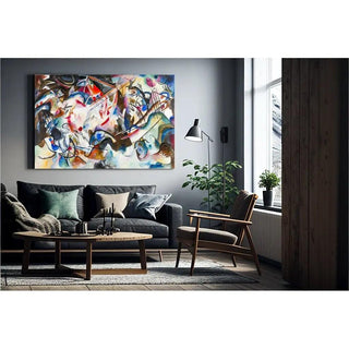 Composition VI - Wassily Kandinsky | Reproduction Tableau Décoration murale affiche copie