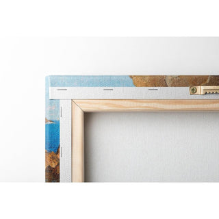 Côte rocheuse près de Nervi au soleil du soir - Alfred Zoff | Reproduction Tableau Décoration murale affiche copie