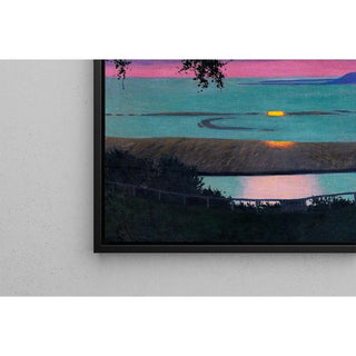 Coucher de soleil à Grasse de Félix Vallotton | Reproduction Tableau Décoration murale affiche copie