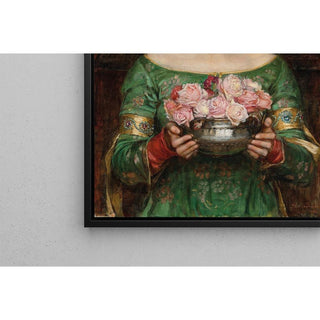 Cueillez les boutons de rose tant que vous le pouvez - John William Waterhouse | Reproduction Tableau Décoration murale affiche copie