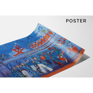 D'après Constantin Guys - Raoul Dufy | Reproduction Tableau Décoration murale affiche copie