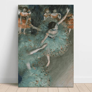 Danseuse verte - Edgar Degas | Reproduction Tableau Décoration murale affiche copie