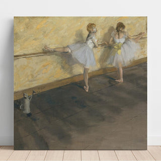Danseuses à la barre - Edgar Degas | Reproduction Tableau Décoration murale affiche copie