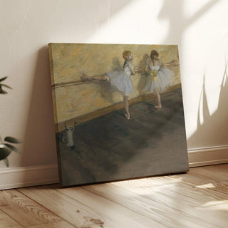 Danseuses à la barre - Edgar Degas | Reproduction Tableau Décoration murale affiche copie