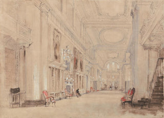 David Cox - Long Library at Blenheim Palace.webp