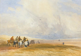 David Cox - Ulverstone Sands Cumbria.webp