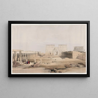 David Roberts - Grand approach to the Temple of Phil Nubia.webp