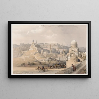 David Roberts - The Citadel of Cairo residence of Mehemet Ali.webp