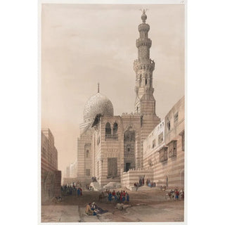 David Roberts - Tombs of the Khalifs Caliphs Cairo.webp