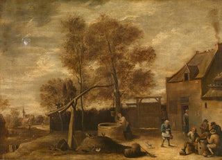 David Teniers The Younger - In the Farmyard.webp