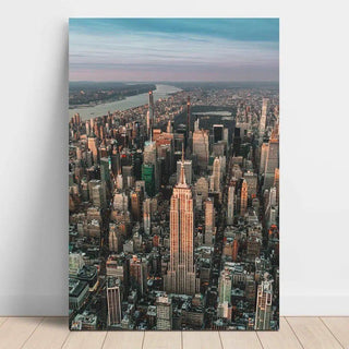 Décoration photo aérienne de New York City