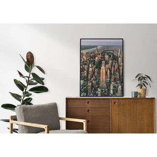 Décoration photo aérienne de New York City