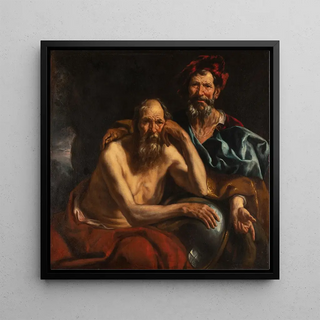 Démocrite et Héraclite - Jacob Jordaens