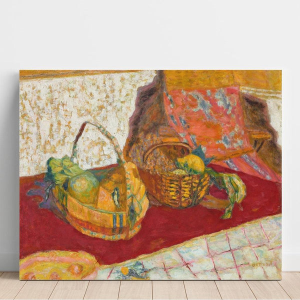 Reprodukcja obrazu dwóch koszy z owocami - Pierre Bonnard