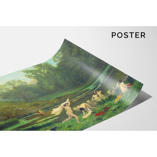 Diane et Actéon - Jean-Léon Gérôme | Reproduction Tableau Décoration murale affiche copie