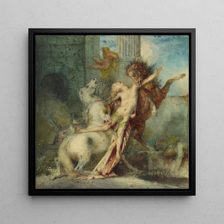Diomède dévoré par des chevaux - Gustave Moreau