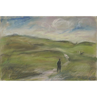 Dunes aux Pays-Bas de Wilhelm Gutmann | Reproduction Tableau Décoration murale affiche copie