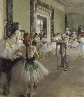 Edgar Degas - The Ballet Class.webp