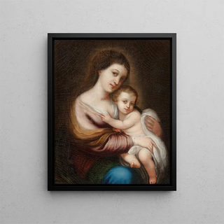 EdouardDenis Baldus - After Bartlom Esteban Murillo Virgin and Child.webp