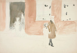 Edwin Austin Abbey - Couple taking a stroll.webp