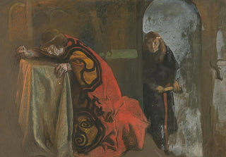 Edwin Austin Abbey - Hamlet Now might I do it Act III Scene 3 Hamlet.webp