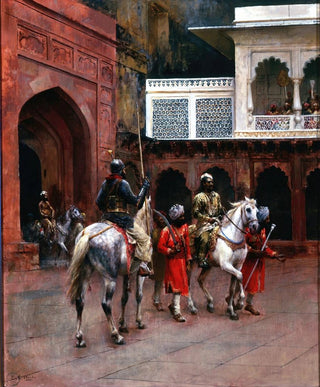 Edwin Lord Weeks - Indian Prince Palace of Agra.webp