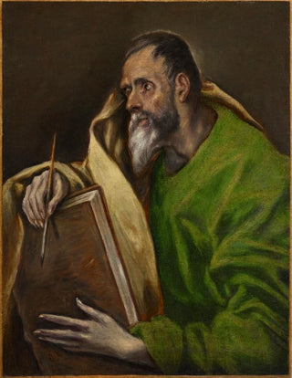 El Greco Domenikos Theotokopoulos - St Luke.webp