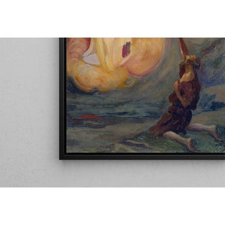 Elie monte dans un char de feu - James Tissot | Reproduction Tableau Décoration murale affiche copie