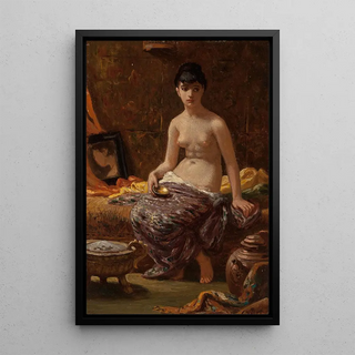 Elihu Vedder - Study for Odalisque.webp