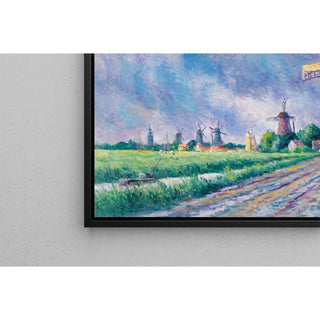 Environs De Rotterdam - Maximilien Luce | Reproduction Tableau Décoration murale affiche copie