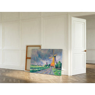 Environs De Rotterdam - Maximilien Luce | Reproduction Tableau Décoration murale affiche copie