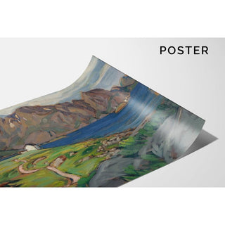 Été, Store Molla. Étude des Lofoten - Anna Boberg | Reproduction Tableau Décoration murale affiche copie