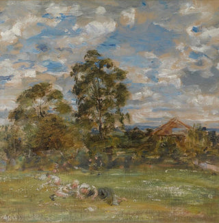 Été dans le jardin à Broomieknowe - William McTaggart