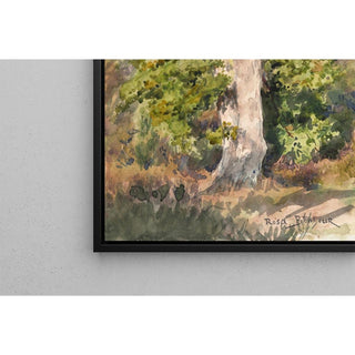 Étude des arbres - Rosa Bonheur | Reproduction Tableau Décoration murale affiche copie