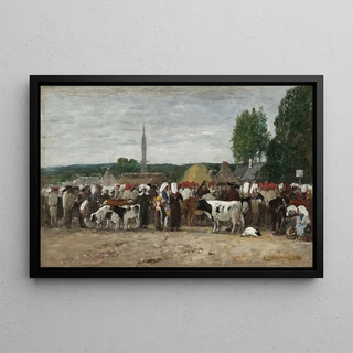 Eugne Boudin - Fair in Brittany.webp