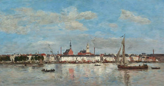 Eugne Boudin - The Quay at Antwerp.webp