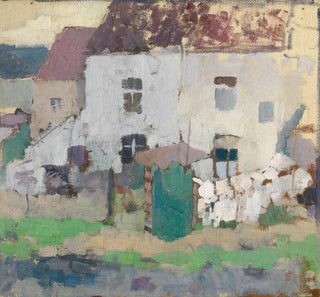 Façades blanches et jardin à Bosvoorde - Rik Wouters