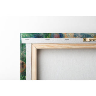 Femme Lisant sur un Banc - Pierre-Auguste Renoir | Reproduction Tableau Décoration murale affiche copie