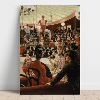 Femmes de Paris - L'amant du cirque - James Tissot | Reproduction Tableau Décoration murale affiche copie