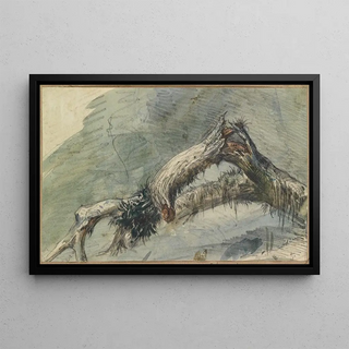 Ferdinand Keller - Geborstener Ast.webp