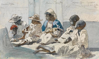 Ferdinand Keller - Studie von acht schwarzen Kindern in Brasilien.webp