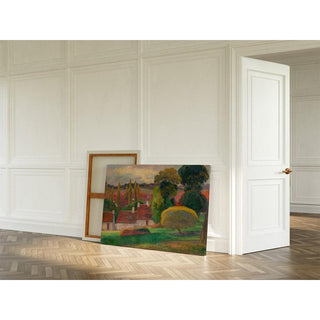 Ferme en Bretagne de Paul Gauguin | Reproduction Tableau Décoration murale affiche copie