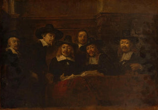 Flix Ziem - Les syndics des drapiers copie daprs Rembrandt.webp
