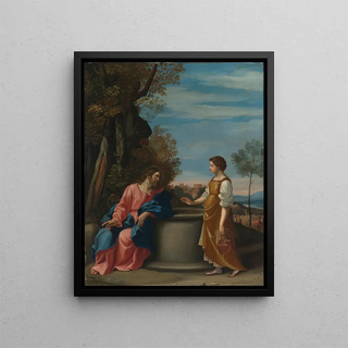 Follower Of Guido Reni - Jesus And the Woman From Samaria.webp