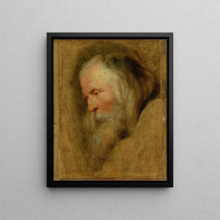 Follower of Peter Paul Rubens - Study Head Of caspar The Eldest magus.webp